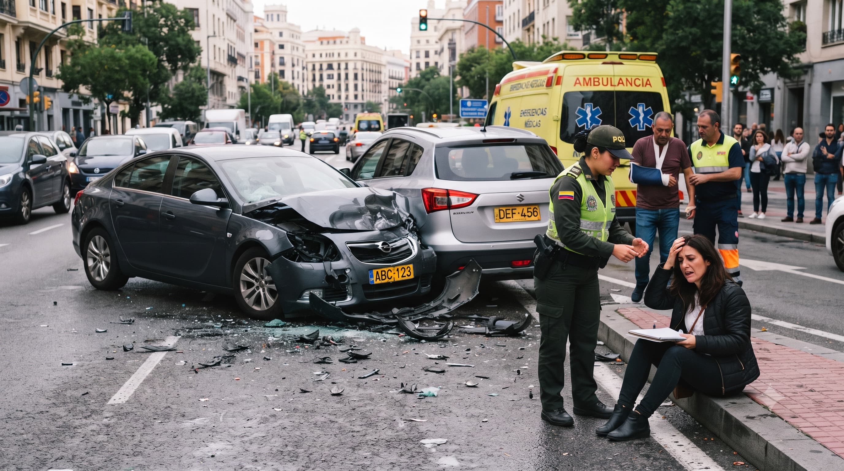 Acompañamiento legal en accidentes de tránsito